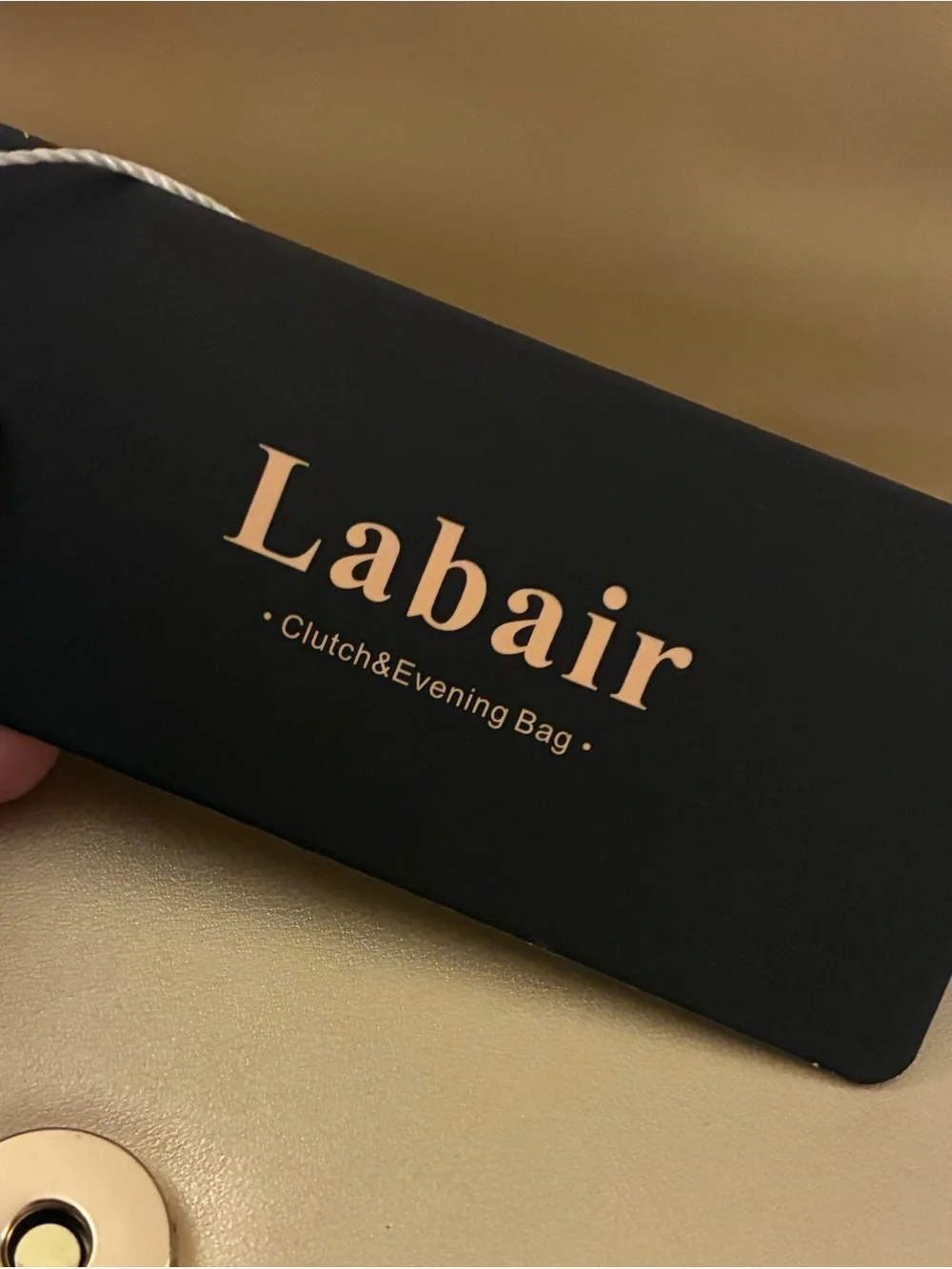 Labair  NWT Elegant Gold Envelope Clutch - Women Bags